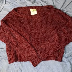 Hollister crop sweater